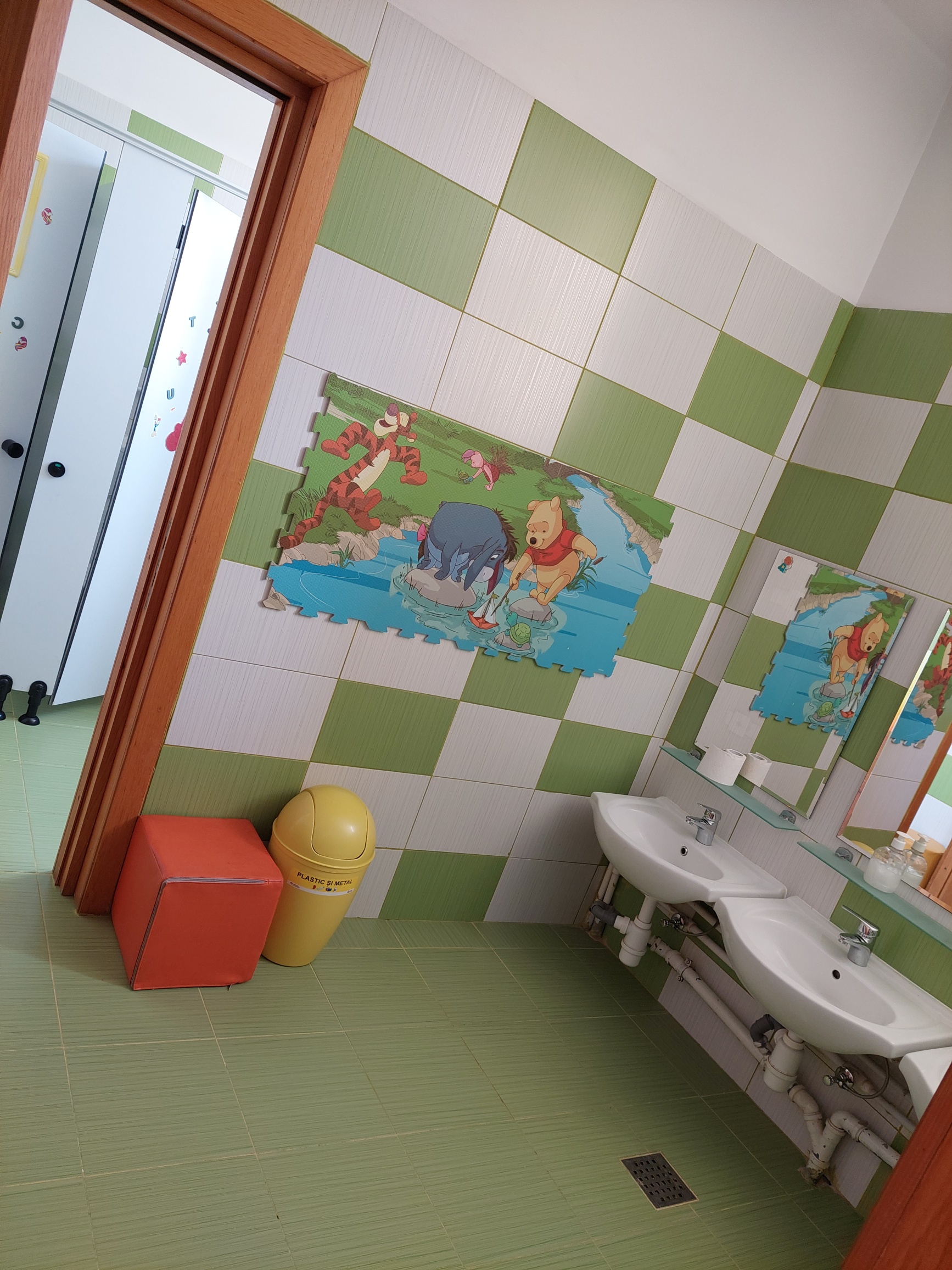 Grădinița — spații interioare